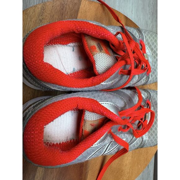 New Balance 577 Susan G Komen Breast Cancer Lace Sneakers Grey Pink Size 8 - Picture 7 of 10